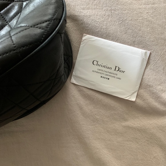 Christian Dior Cannage Leather Flap Hobo - Picture 6 of 12